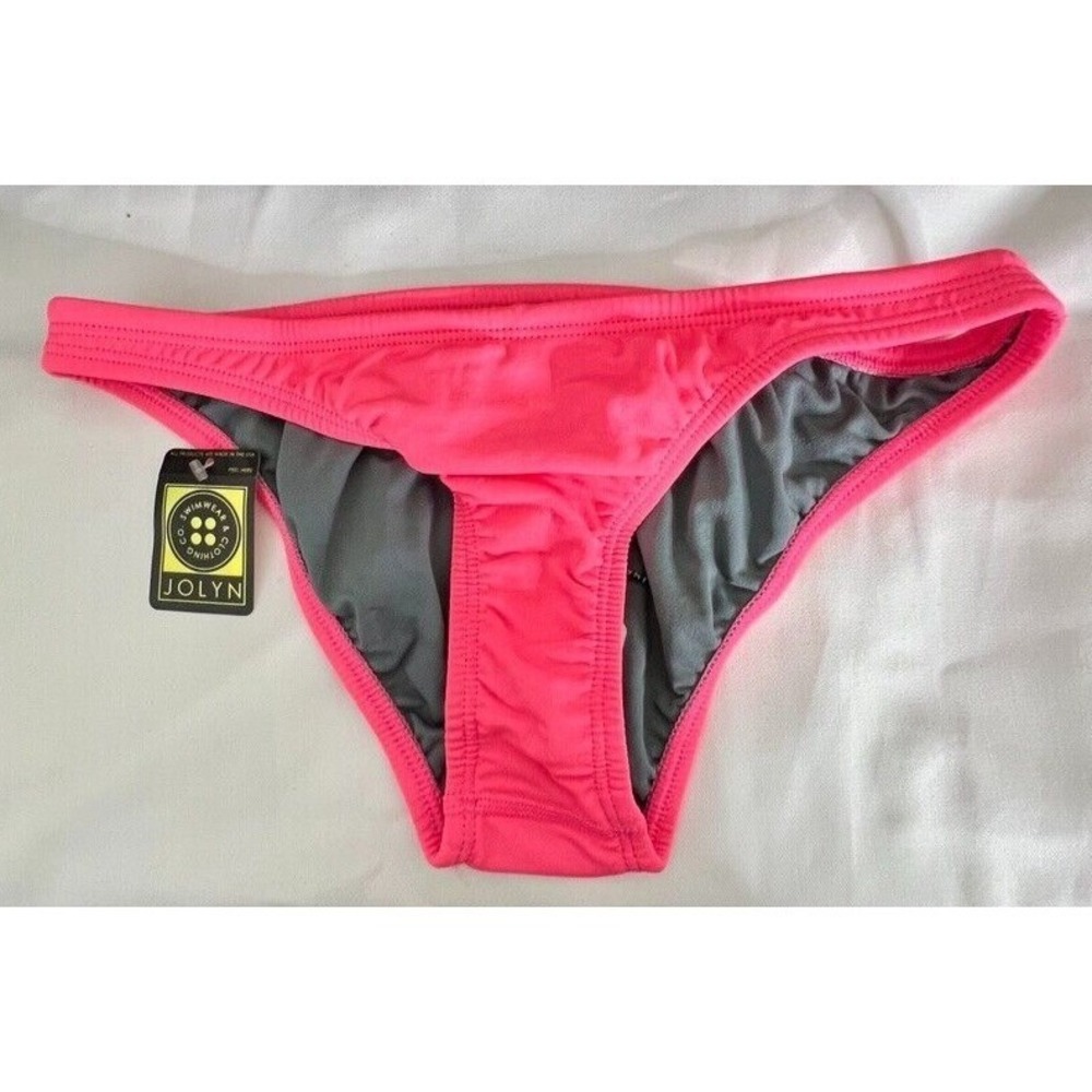 Jolyn Bikini Swim Bottom Europe Style Pink (Watermelon) Small New With Tags